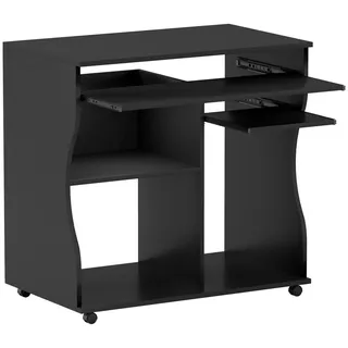 Homcom Computertisch schwarz
