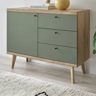 furn.design Juna 107 x 83 cm Salbeigrün / Eiche
