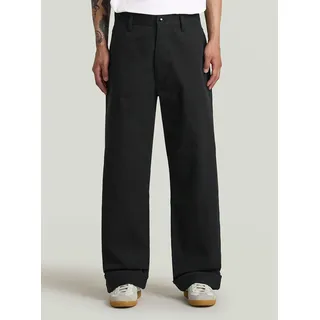 G-Star MN Type 96 Loose Chino Hosen Schwarz 36 32