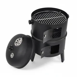 3-in-1 Räuchergrill vertikal, ca. 40 x 80 cm