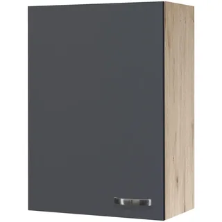 Flex-Well Küchenoberschrank Shadow 60 x 89 x 32 cm Grau