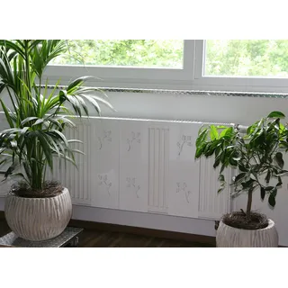 Szagato Heizkörperverkleidung Leaves 60 x 20 cm