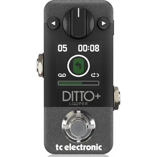 TC Electronic DITTO+ Looper-Effektpedal für mehrere Sessions
