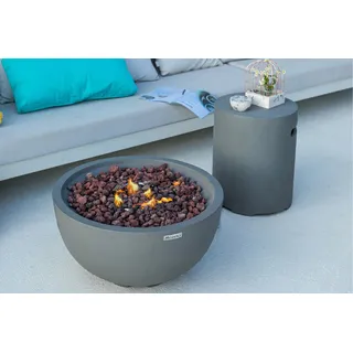 ELEMENTI Feuerstelle Nantucket Ø 67 cm Grau