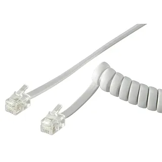 goobay Telefonhörer-Spiralkabel 50246