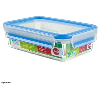 Emsa Frischhaltedose rechteckig blau 19,7 x 13,6 x 5,9 cm 0,8 l