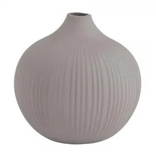 Storefactory Dekovase Vase Fröbacken Light Grey Structure (13cm)