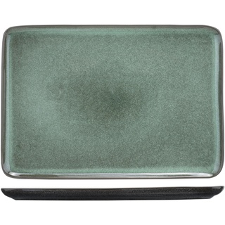 Platte eckig LERIDA MEADOW (LBH 34x24.80x2 cm) LBH 34x24.80x2 cm grün - grün