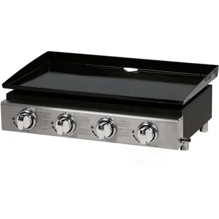 Habitat Garten Plancha, Grau, Metall, 56x23.3x71 cm, Grills & Outdoor-Küchen, Gasgrills