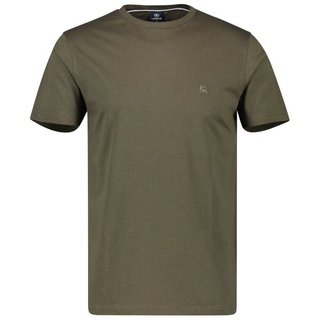 LERROS T-Shirt Logoprägung an der Brust grün L