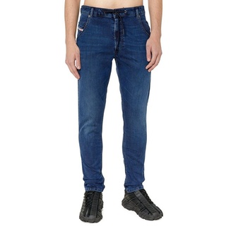 Diesel Tapered-fit-Jeans Stretch JoggJeans - Krooley 068CT - Länge:32 blau