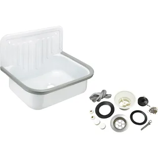 CORNAT Ausgussbecken 50 cm Weiß