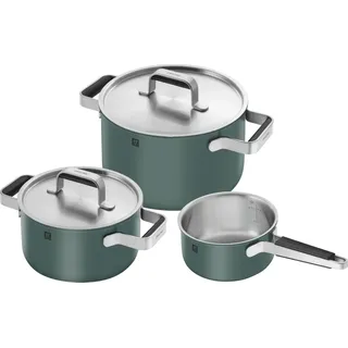 Zwilling Pure Kochtopfset 3-teilig - Grün