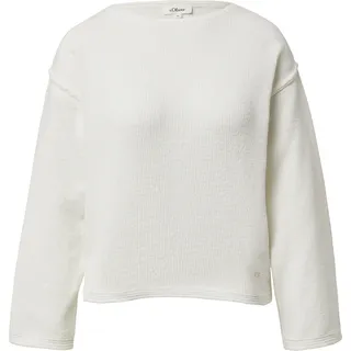 s.Oliver Strickpullover mit Naht-Details Beige 44