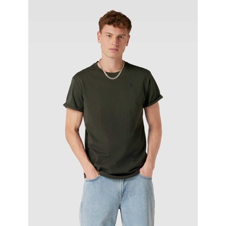 T-Shirt aus Bio-Baumwolle Modell 'Lash', Anthrazit, S