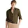 Herren Hemd POPLIN Solid fit grün army Green L