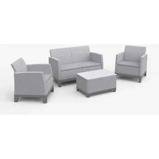 Garten-lounge-set Scandi Mit Couchtisch Und Stauraum