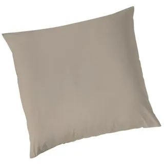 VARIO Kissenbezug Jersey 40 x 40 cm Braun