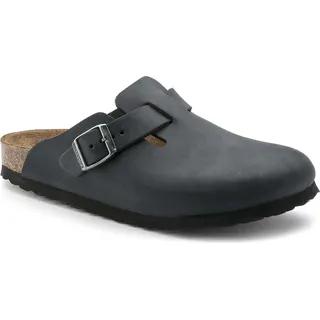 Birkenstock Boston Nubukleder geölt schwarz 36