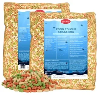 Lyra Pet Pond Colour Sticks Koi Mix 2 x 40 l