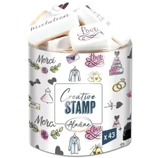 Aladine - Creative Stamp Hochzeit, 03702, Einheitsgröße