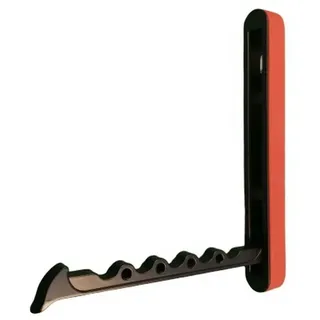 livingpoint24 Garderobenhaken Garderobenhaken klappbar Kleiderhaken schwarz + farbigem Silikonring (1 St) schwarz|weiß 1,6 cm x 14 cm x 14 cm
