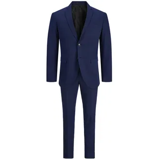 JACK & JONES Franco Anzug Medieval Blue / Super Slim Fit 54