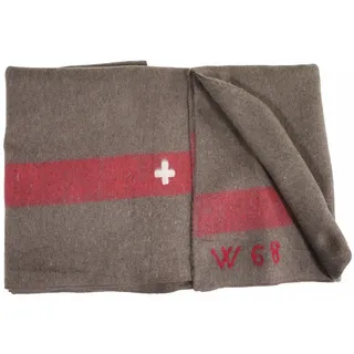 MFH Schweizer Wolldecke 200 x 140 cm Pferdedecke Campingdecke Wolldecke Armeedecke Swiss Army