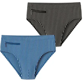 Schiesser Badehose Ocean Swim in blau, schwarz | Gr.: 4