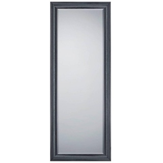 Wandspiegel, Schwarz, Glas, rechteckig, 60x160x3.7 cm, senkrecht und waagrecht montierbar, in verschiedenen Größen erhältlich, Ganzkörperspiegel, Spiegel, Wandspiegel