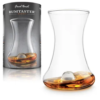 Final Touch RUMTASTER GR500 Glas zur Rumprobe, geschwungenes Glas für feine Rum-Sorten