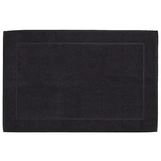 kela Badematte Lavinia 23913, BADVORLEGER, Schwarz, Naturfaser schwarz
