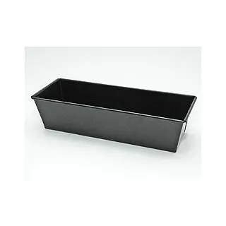 Kastenbackform Brotform Kuchenform Auflaufform Backblech Schwarz Metall 1 Stück
