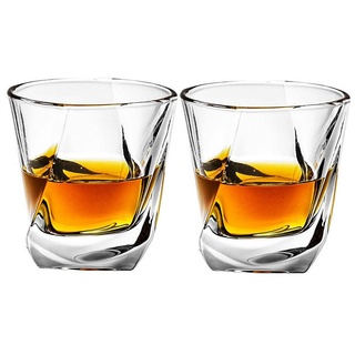 ErbseT Whiskyglas Whiskey Gläser Set von 2,Rocks Gläser,220ml,für das Trinken von Whisky