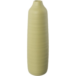 Keramik Vase Presence  11X11x40 Cm (Farbe: Grüner Tee)