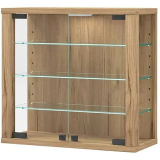 Hängevitrine  Vitrosa , holzfarben , Maße (cm): B: 42,6 H: 39,9