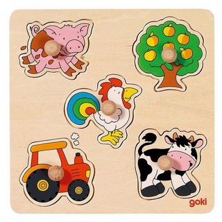 GoKi Steckpuzzle Auf dem Land (57546)