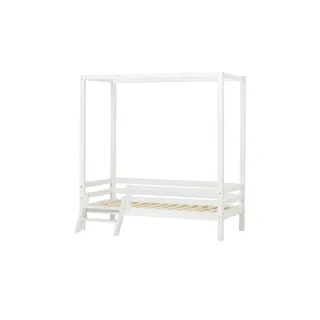 Hoppekids Himmelbett Eco Dream 102 x 182 cm Kiefer massiv weiß