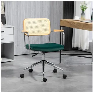 Homcom Bürostuhl Polyester Grün