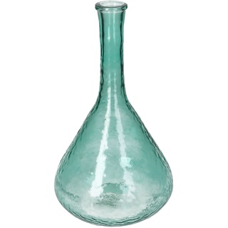 Vase RECYCLED petrol (DH 18x30,50 cm)