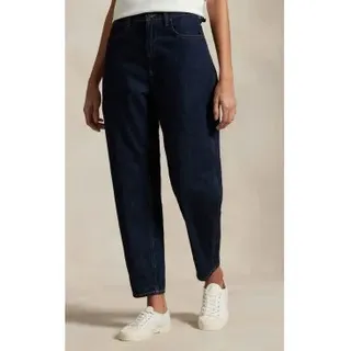 Polo Ralph Lauren für Damen. 211969400001 Jeans Curved Tapered Tapered navy (33/32), Lässig, Baumwolle, Denim, Marine