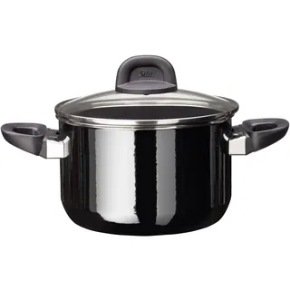 Silit Modesto Line Fleischtopf 20 cm schwarz