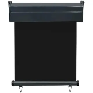 vidaXL Seitenmarkise 85 x 250 cm Grau Polyester