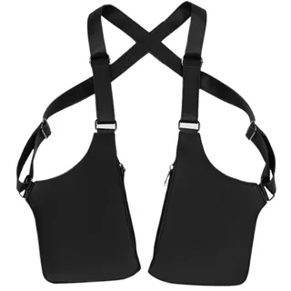 FVPKYUR 27,5x31cm Leder Schulter Holster Tasche - Retro Unterarm Holster Pouch Tasche, Anti Diebstahl Holster, Anti-Diebstahl Tasche Für Herren, Unterarm Wasserdicht Umhängetasche Für Reisen Camping - Siehe Beschreibung