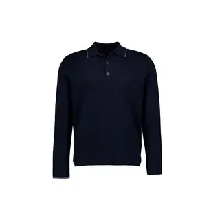 Marc O'Polo Herren Pullover blau unifarben, blau, Frühjahr/Sommer 2025