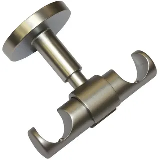 GARDINIA Vorhangstange 1-läufig Ø 19 mm 240 cm Bronze