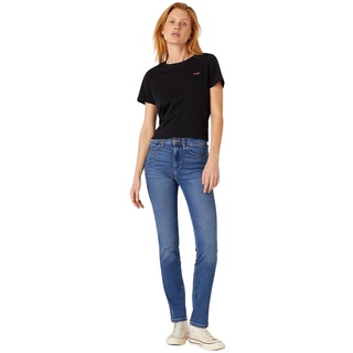 Wrangler Body Bespoke Slim fit Jeans in Mittelblau-W27 / L32
