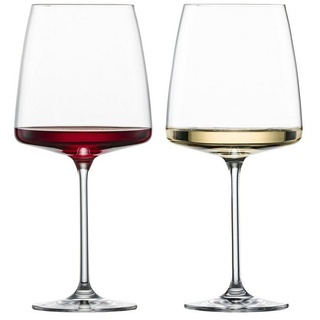 Zwiesel Glas Weinglas Vivid Senses Weingläser 710 ml 2er Set, Glas weiß