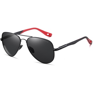 ANYPRO Sonnenbrille Herren Polarisiert Pilotenbrille sonnenbrillen Damen Polarisierte Piloten Sonnen Brille Fahren Angeln UV400 Schutz Fliegerbrille - Einheitsgröße