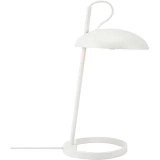 Tischleuchte DESIGN FOR THE PEOPLE "Versale" Lampen Gr. Ø 22,00 cm Höhe: 45,00 cm, weiß Tischlampen Skandinavischer Minimalismus, weiche Form mit Kontrastdetail